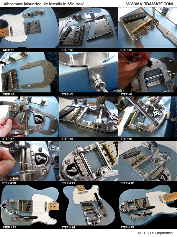 no drill bigsby telecaster